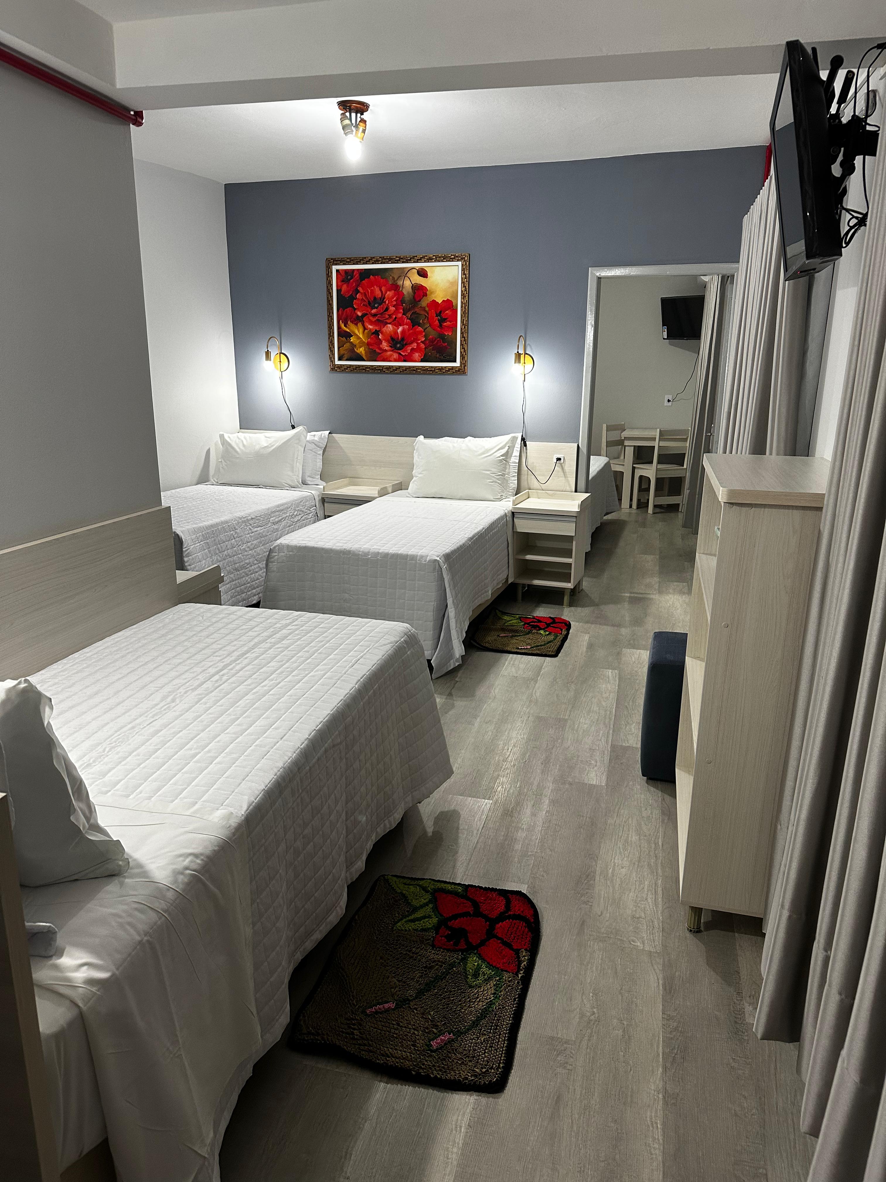 Apartamento Conjugado para 5 pessoas - Quarto 1